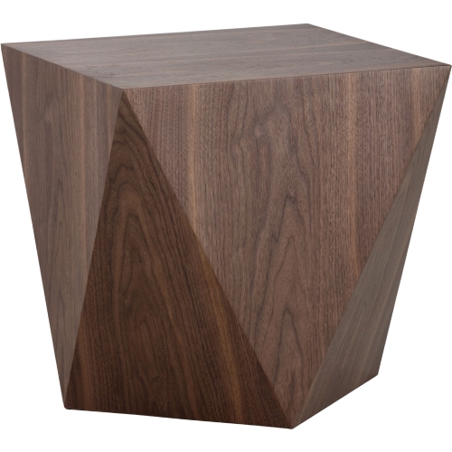 Timmons End Table in Walnut Veneer